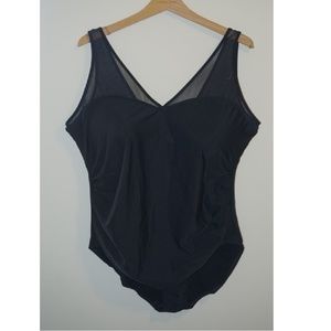 CLASSIC Black Shape FX Swimsuit- CLASSIC one piece